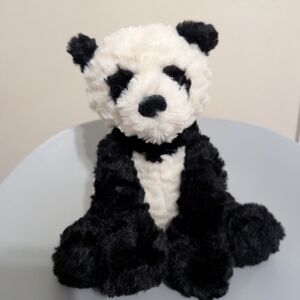 Jellycat Fuddlewuddle Panda Bear Medium Black & White Soft Toy Retired 11"